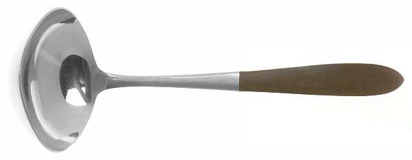 EKS10 (STAINLESS) Solid Gravy Ladle