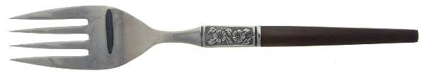 EKS14 (STAINLESS) Medium Solid Cold Meat Serving Fork