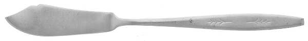 EKS21 (STAINLESS) Flat Handle Master Butter Knife by Ekco Silver