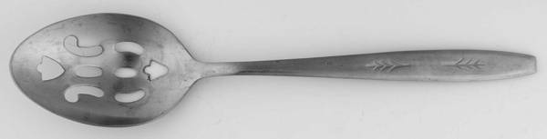 EKS21 (STAINLESS) Pierced Tablespoon (Serving Spoon)