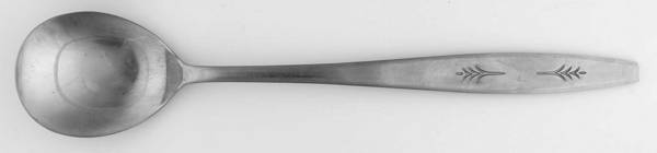 EKS21 (STAINLESS) Solid Salad Serving Spoon