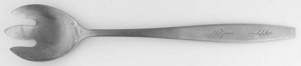 EKS21 (STAINLESS) Solid Salad Serving Fork