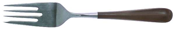EKS28 (STAINLESS) Individual Salad Fork by Ekco Silver