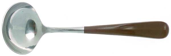 EKS28 (STAINLESS) Solid Gravy Ladle