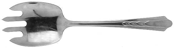 EKS7 (STAINLESS) Medium Solid Cold Meat Serving Fork