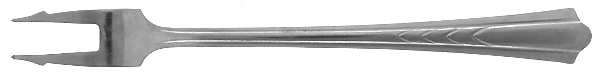EKS7 (STAINLESS) Short Handle Pickle/Olive Fork