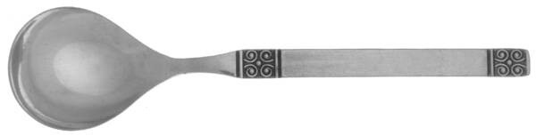 Gemini (Stainless, Scrolls) Sugar Spoon
