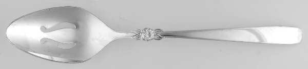 Inverness (Silverplate) Pierced Tablespoon (Serving Spoon)