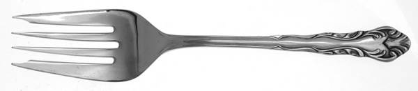 Lady Astor (Stainless) Medium Solid Cold Meat Serving Fork