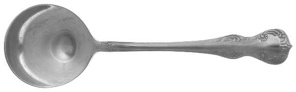 Lady Charlotte (Stainless) Round Bowl Soup Spoon (Cream Soup)