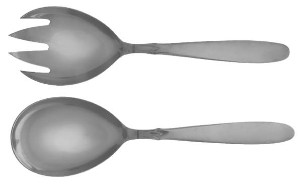 Lady Juliana (Stainless) (2 Pc) Solid Salad Set