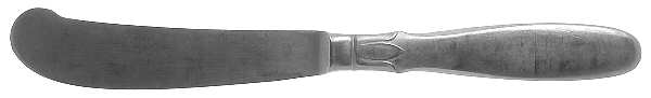Lady Juliana (Stainless) Butter Spreader Hollow Hdl-Paddle/Stainless Blade