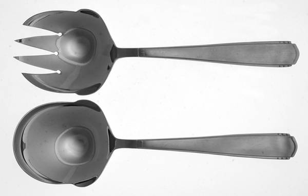 Lady Wilhelmina (Stainless) (2 Pc) Solid Salad Set