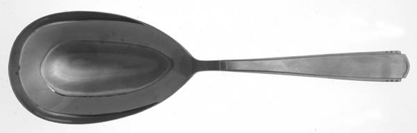 Lady Wilhelmina (Stainless) Solid Serving Spoon