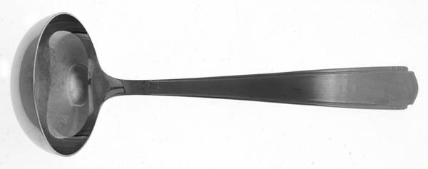 Lady Wilhelmina (Stainless) Sauce Ladle, Solid Piece