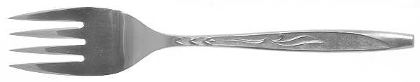 Mary Jane (Stainless) Medium Solid Cold Meat Serving Fork