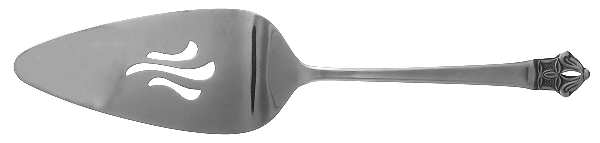 Padua (Stainless) Pierced All Stainless Pie Server