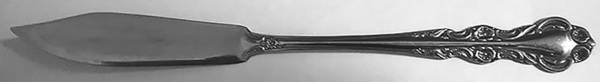 Sandra Jeanne (Stainless) Flat Handle Master Butter Knife