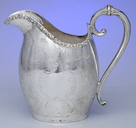 Silverplate Hollowware Silverplate Water Pitcher