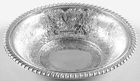Silverplate Hollowware Small Silverplate Bon Bon Bowl
