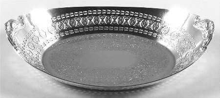 Silverplate Hollowware Silverplate Oval Vegetable Bowl