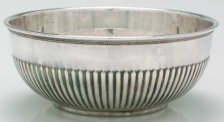 Silverplate Hollowware 8" Round Vegetable