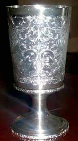 Silverplate Hollowware Water Goblet