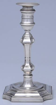 Silverplate Hollowware Candlestick