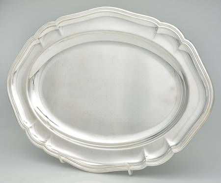 Silverplate Hollowware 16" Oval Serving Platter