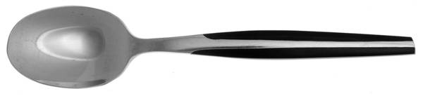 ELD2-BLACK (STAINLESS) Demitasse Spoon