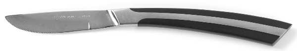 ELD2-BLACK (STAINLESS) Individual Steak Knife Hollow Handle