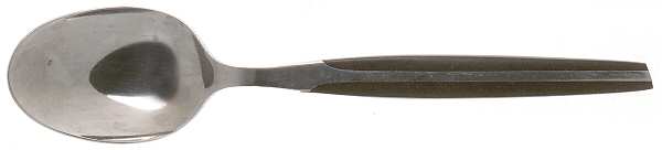 ELD2-BLACK (STAINLESS) Five O'Clock Teaspoon by Eldan