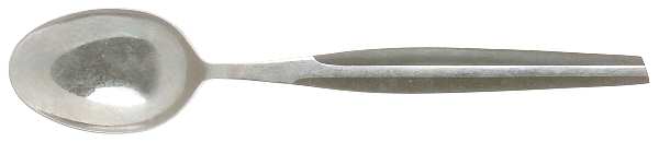 ELD2-BLACK (STAINLESS) Place/Oval Soup Spoon