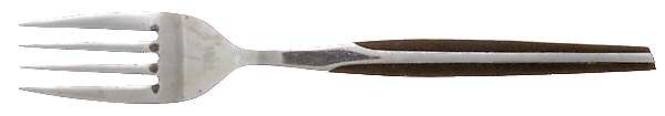 ELD2-BLACK (STAINLESS) Individual Salad Fork