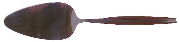 ELD2-BROWN (STAINLESS) All Stainless Pie Server