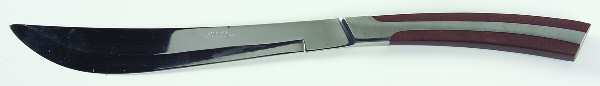 ELD2-BROWN (STAINLESS) Large Stainless Blade Roast Carving Knife