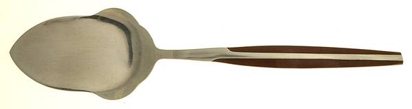 ELD2-BROWN (STAINLESS) Solid Pastry Server