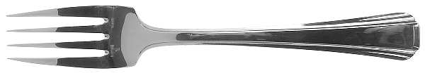 Colmar (Silverplate) Individual Salad Fork by Ercuis