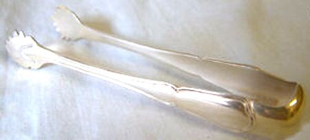 Contours (Silverplate) Sugar Tongs