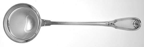 Maintenon (Silverplate) Solid Soup Ladle by Ercuis