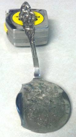ESH1 (Silverplate) Tomato Server, Solid Piece