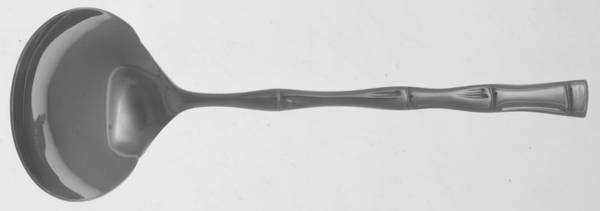 Bamboo (Stainless) Solid Gravy Ladle