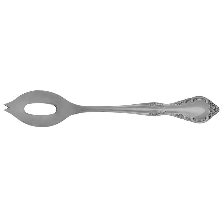 Cascade (Stainless) Olive Spoon Short with Pierced Bowl HC
