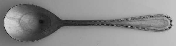 Pearl (Stainless) Solid Salad Serving Spoon
