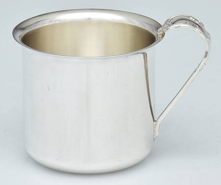 American Classic (Sterling, 1944) Baby Cup with Plated Cup and Sterling Handle HC