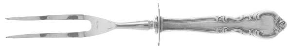 American Classic (Sterling, 1944) Small Steak Carving Fork with Stainless Prongs