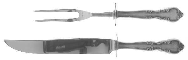 American Classic (Sterling, 1944) Small Stainless Blade 2-Piece Steak Carving Set