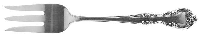 American Classic (Sterling, 1944) Small Solid Cold Meat Serving Fork