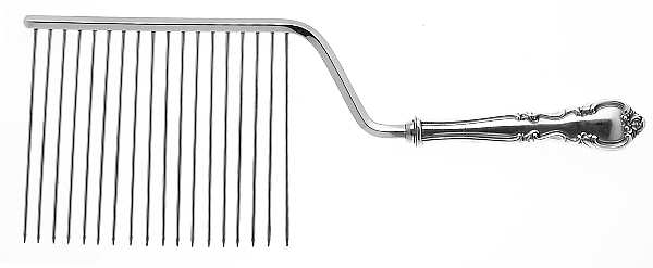 American Classic (Sterling, 1944) Cake Breaker with Silverplate Prongs