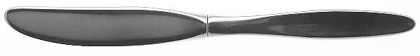 Chandelle (Stainless) Modern Hollow Butter Spreader (Stainless)
